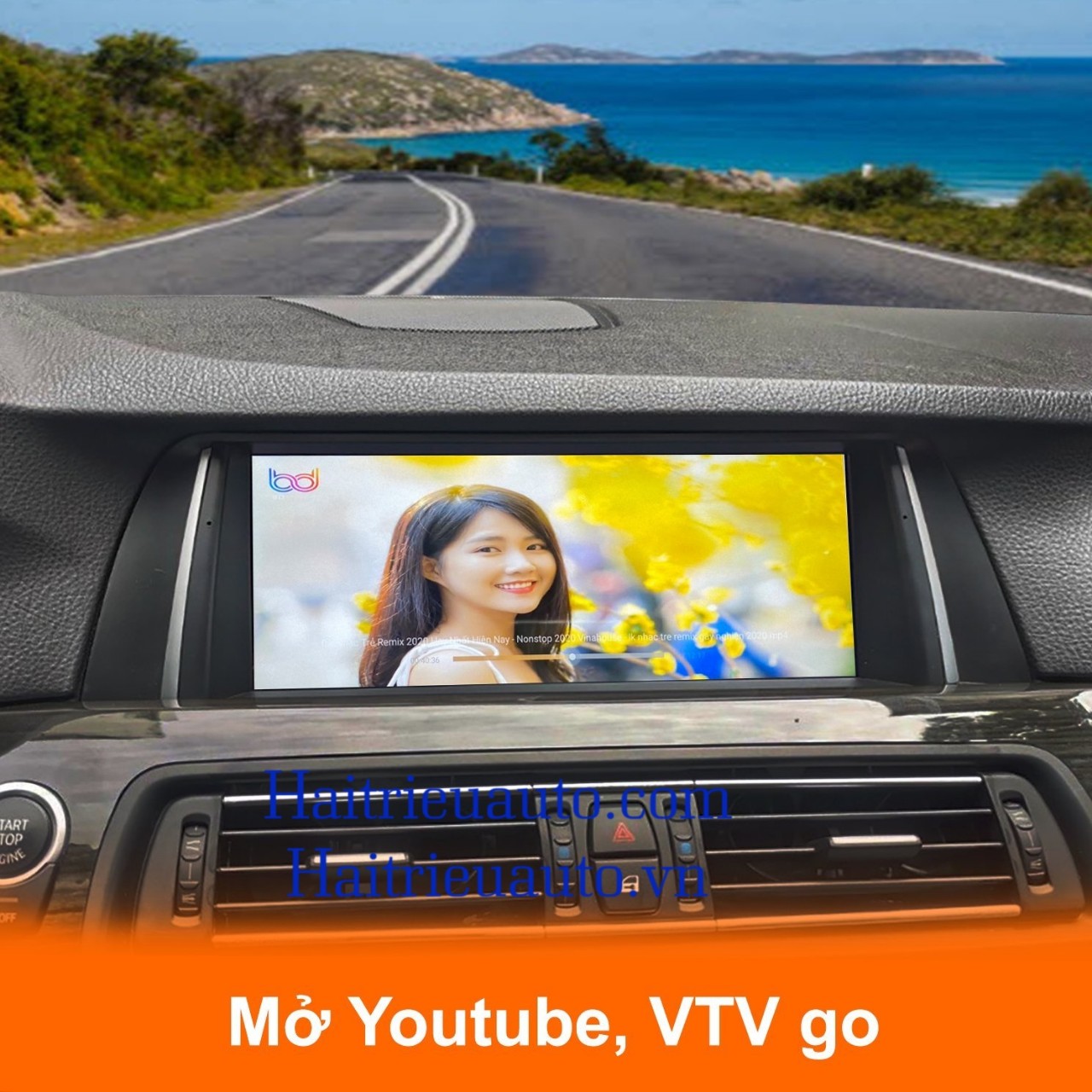 Màn hình android Omas 360 xe BMW 5 series 4 Image