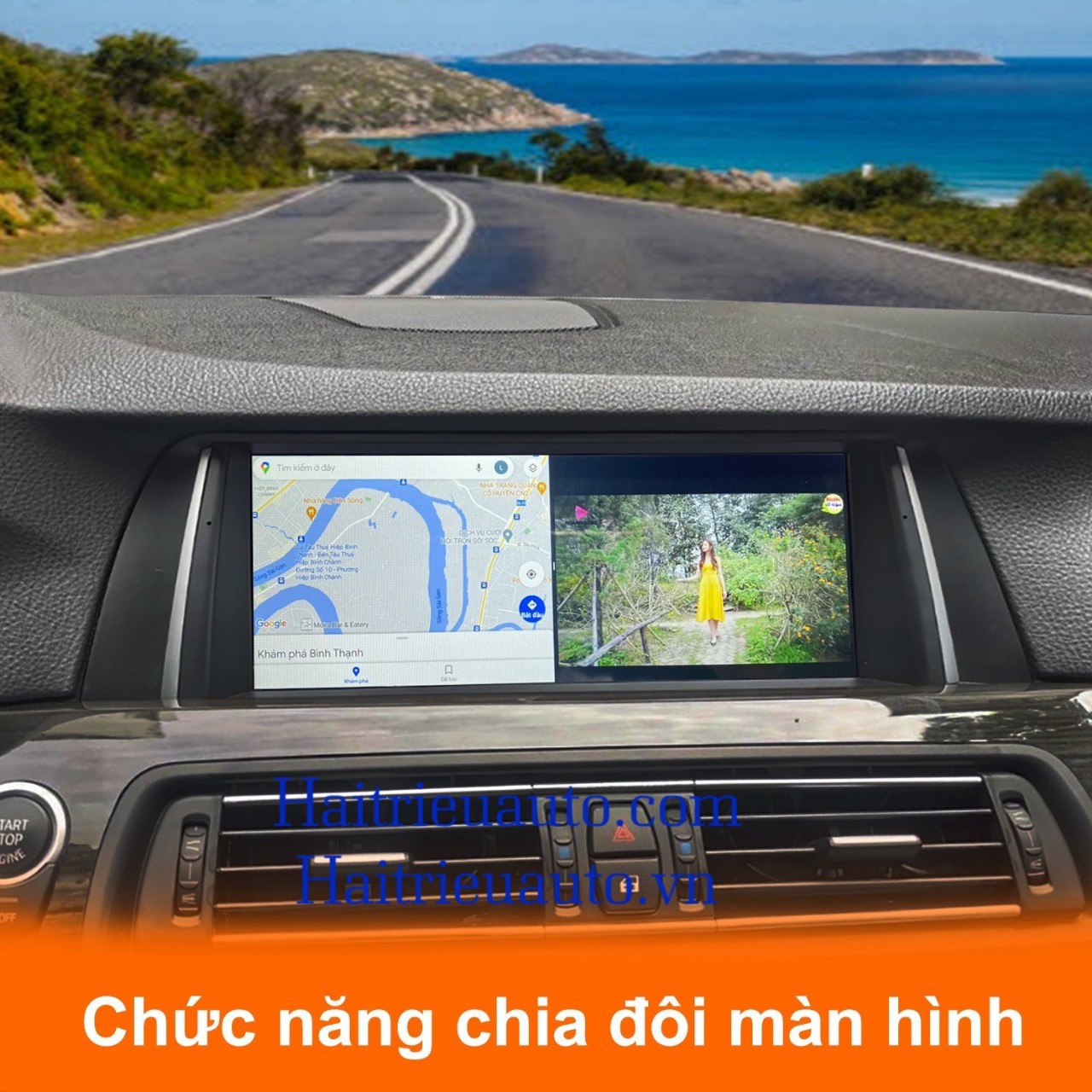 Màn hình android Omas Pro xe BMW 5 series 7 Image