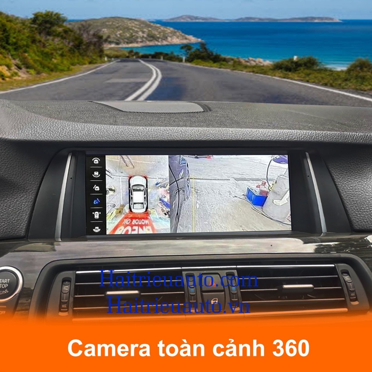 Màn hình android Omas 360 xe BMW 5 series 8 Image