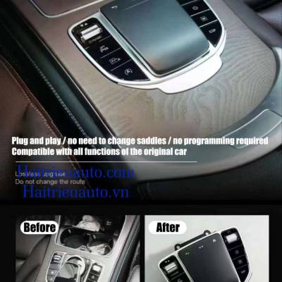Bảng điều khiển trung tâm xe Mercedes C