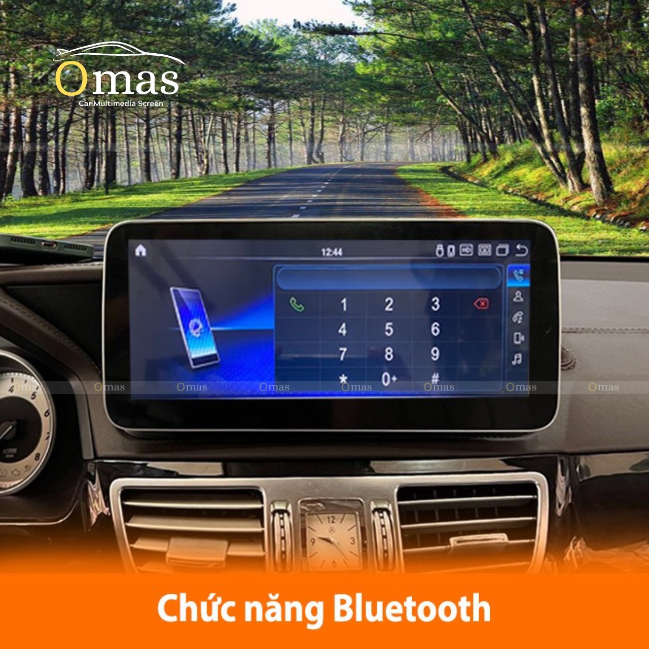 Màn hình android Omas xe mercedes E 6 Image