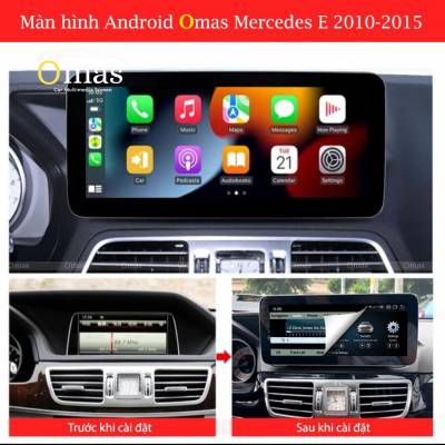 Màn hình android Omas pro 360 xe mercedes GLK 2011-2015