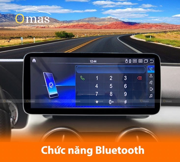 Màn hình android Omas pro xe mercedes GLK 2011-2015 5 Image