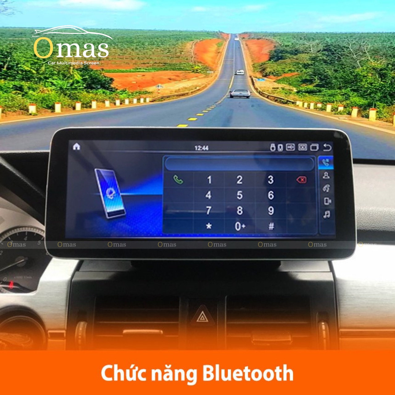 Màn hình android Omas xe mercedes GLK 2008-2010 8 Image