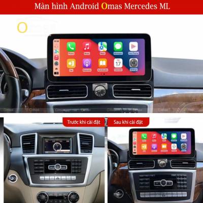 Màn hình adnroid Omas 360 mercedes Ml