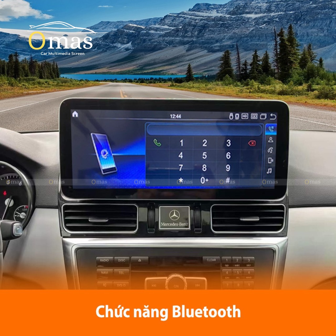 Màn hình android Omas 360 mercedes Gl 3 Image