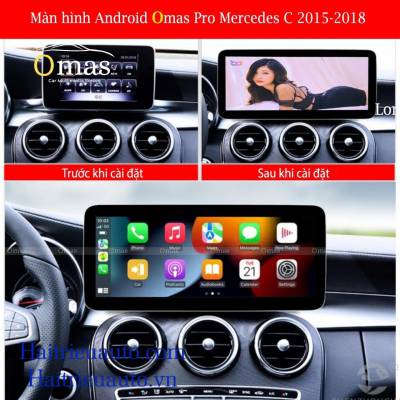 Trang Chủ 42 Màn hình android Omas xe mercedes C 2015-2018