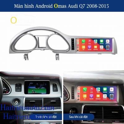 Màn hình android Omas 360 12in xe Audi Q5 2016-2019