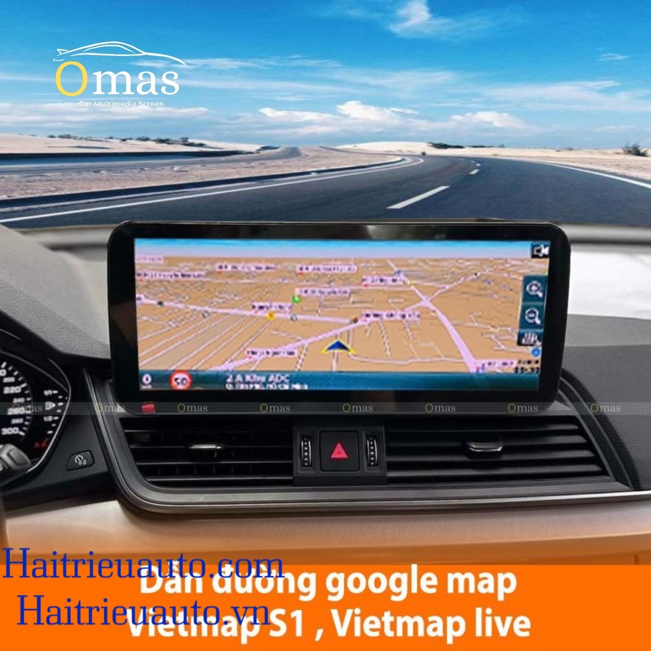 Màn hình android Omas 360 12in xe Audi Q5 2016-2019 8 Image
