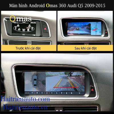 Màn hình android Omas audi Q5