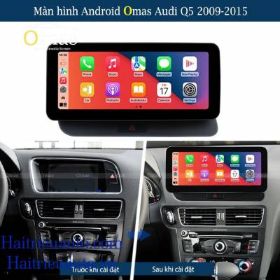 Màn hình android Omas 360 xe Audi Q5