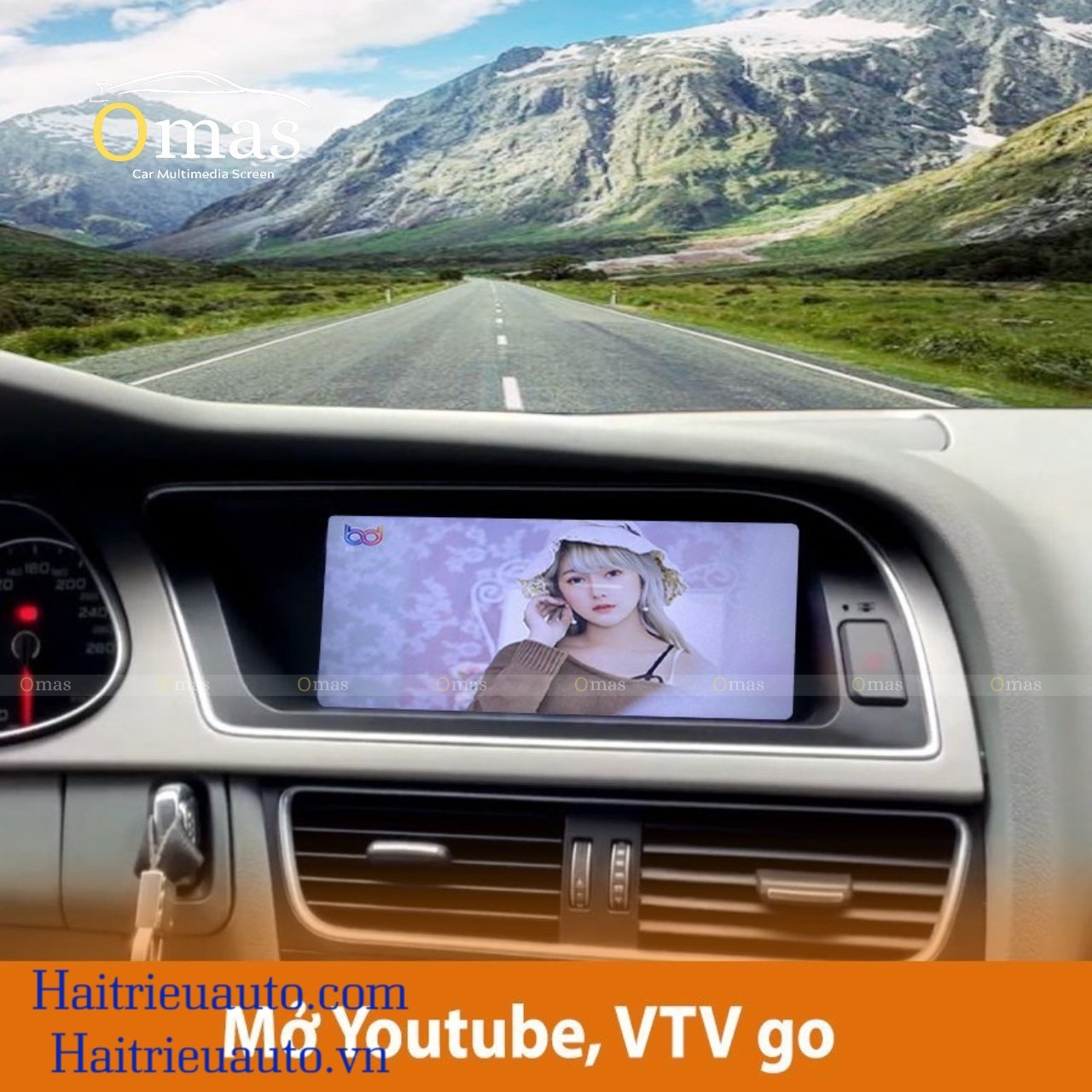 Màn hình android Omas xe Audi A5 5 Image