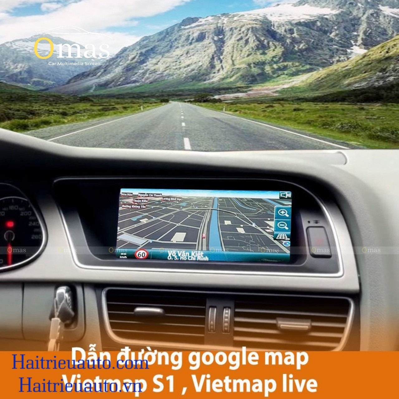 Màn hình android Omas xe Audi A5 11 Image