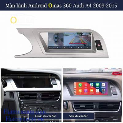 Màn hình android Omas xe Audi A4
