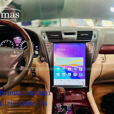 Màn hình android tesla Omas xe lexus LX 470
