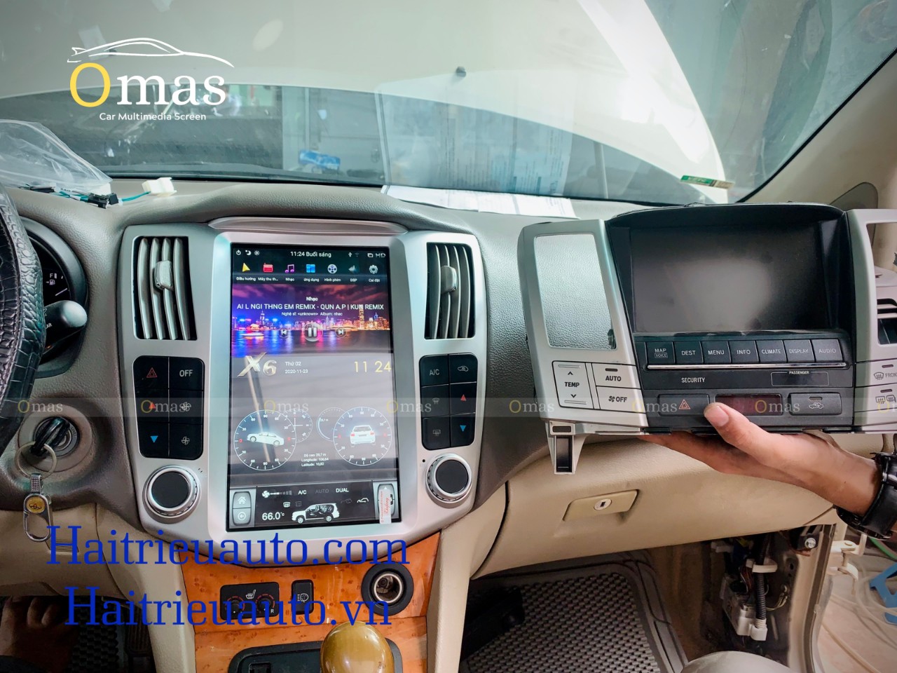 Màn hình adnroid tesla Omas xe lexus RX 4 Image