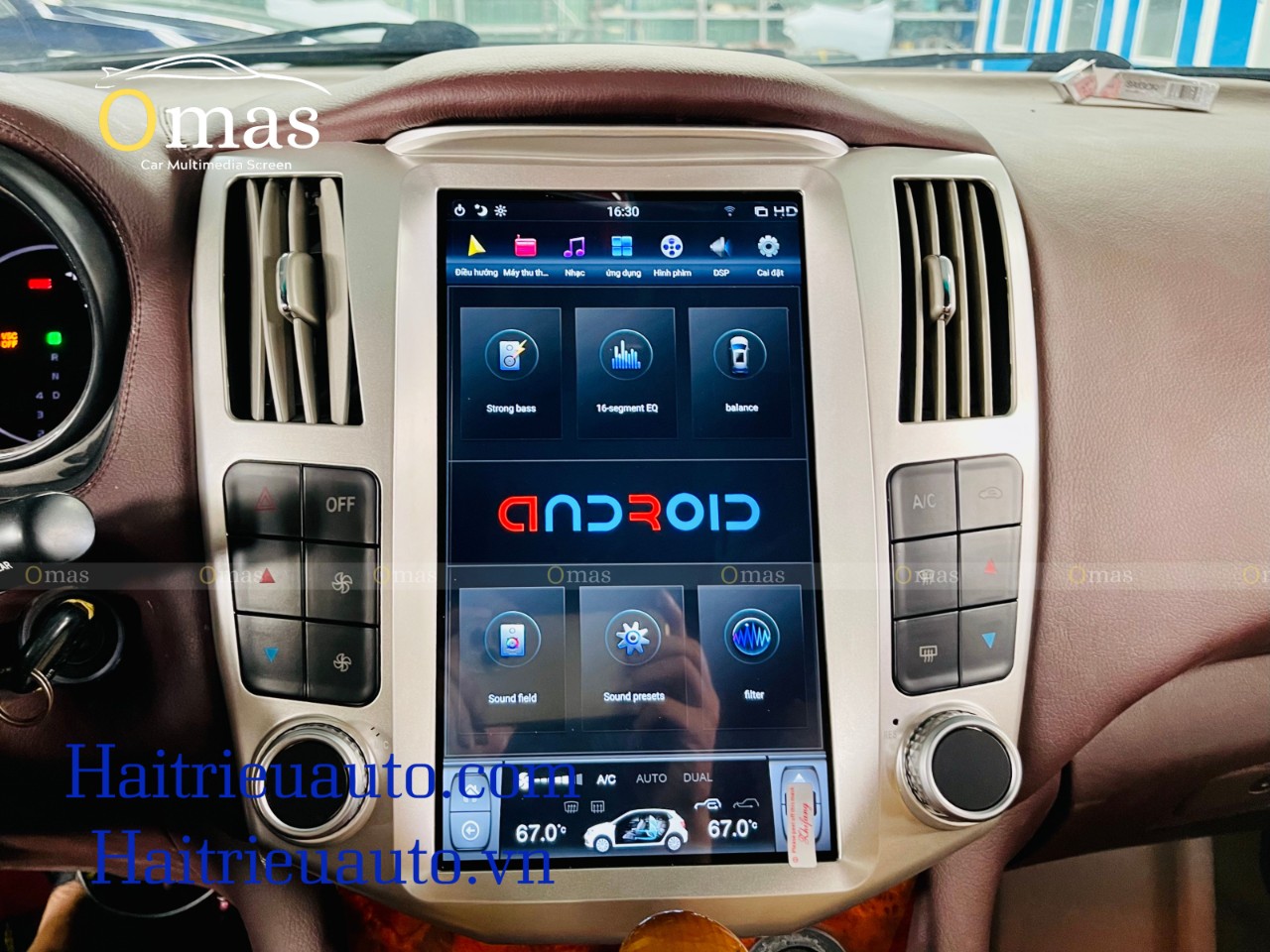Màn hình adnroid tesla Omas xe lexus RX 5 Image