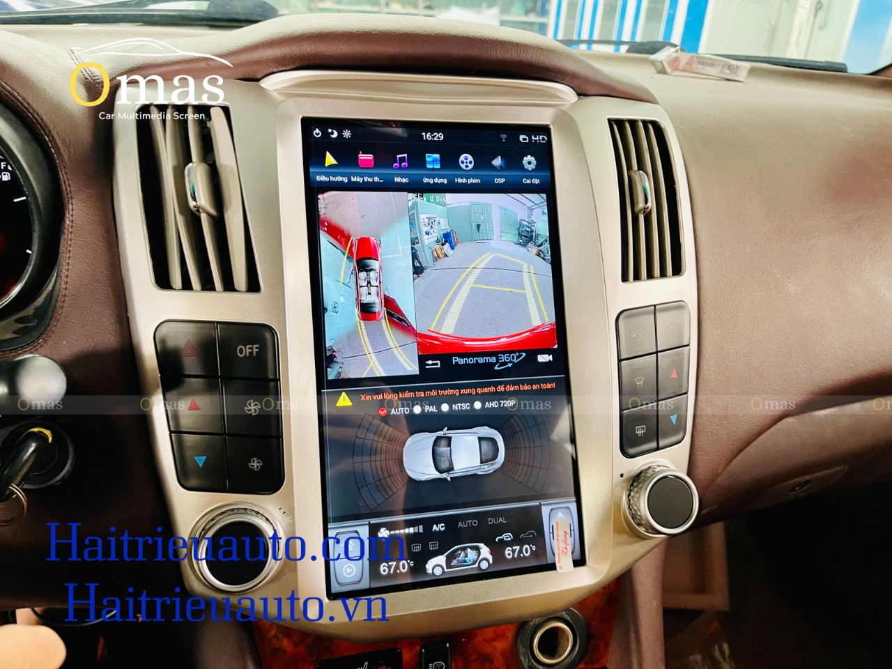 Màn hình adnroid tesla Omas xe lexus RX 6 Image