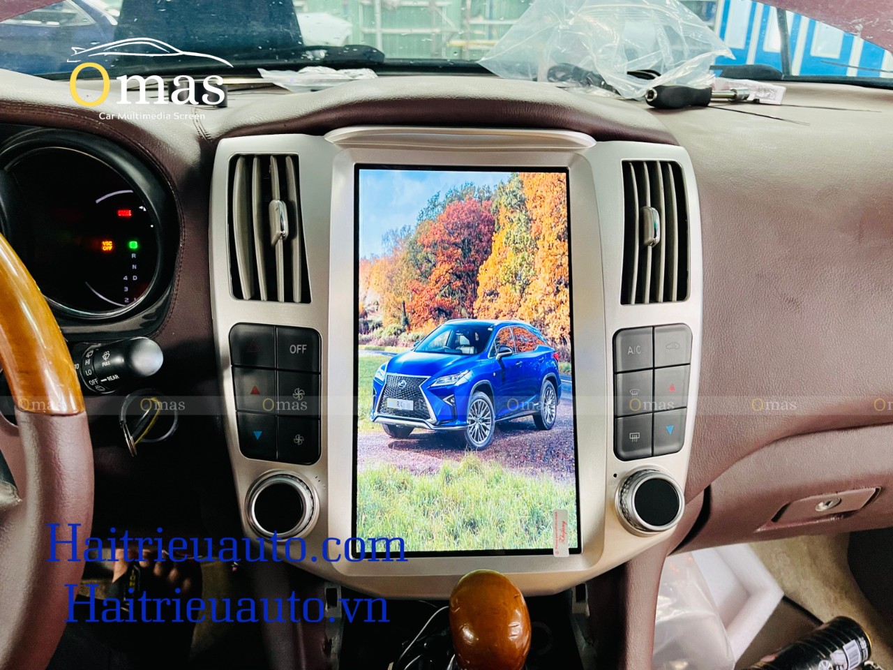 Màn hình adnroid tesla Omas xe lexus RX 2 Image
