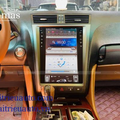 Màn hình adnroid tesla Omas xe lexus RX
