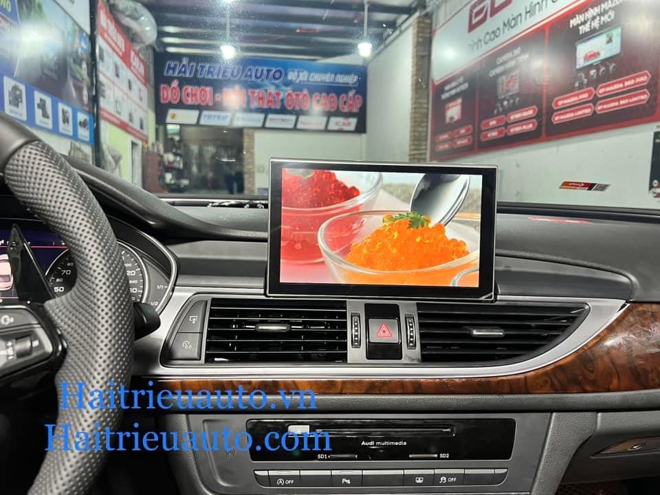 Màn hình android theo xe audi A6 2016 7 Image