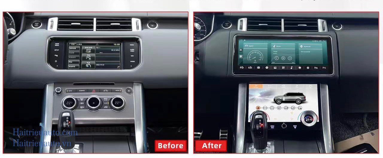 Màn hình android xe Range Rover Soprt 2 Image