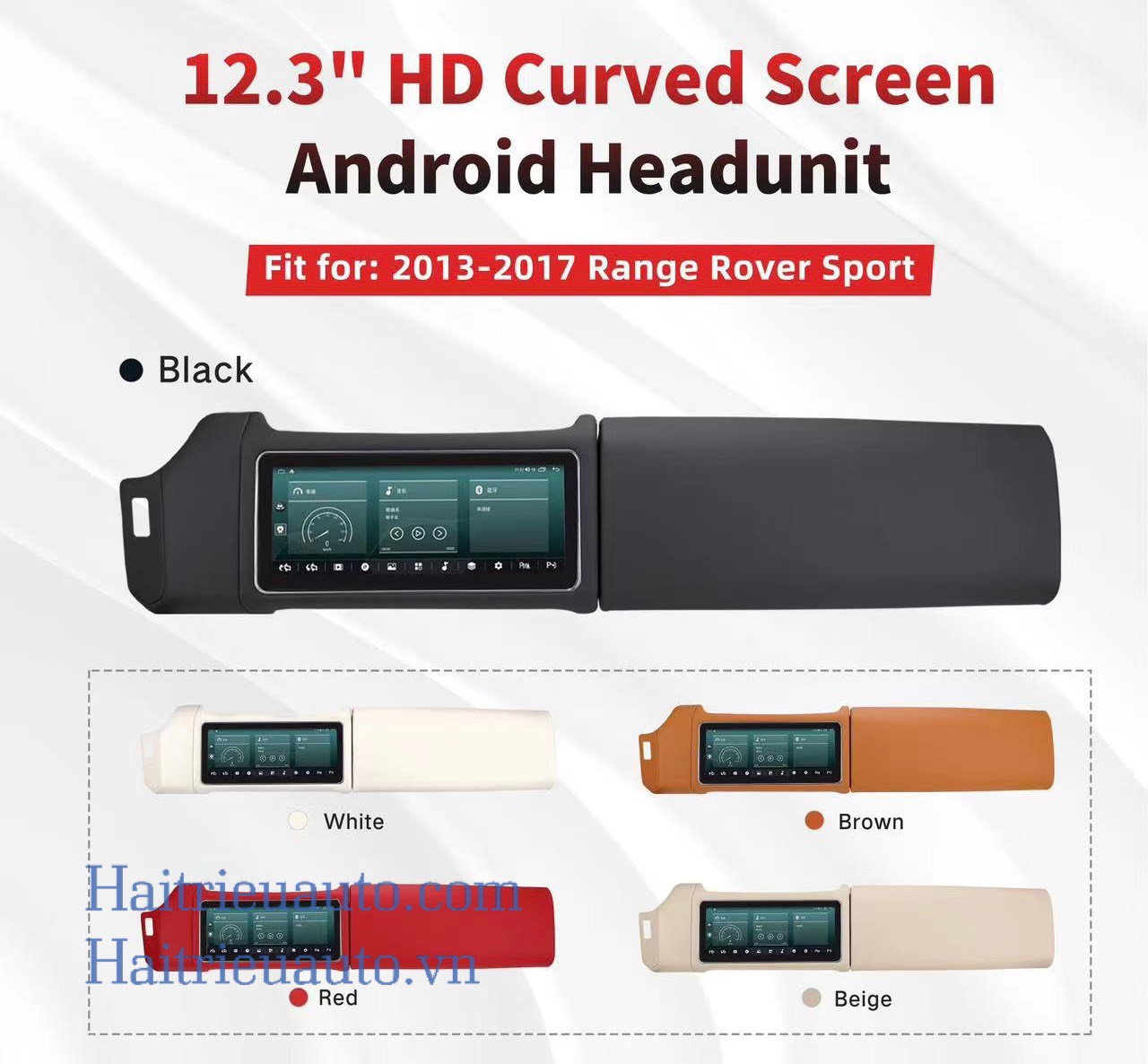 Màn hình android xe Range Rover Soprt 4 Image