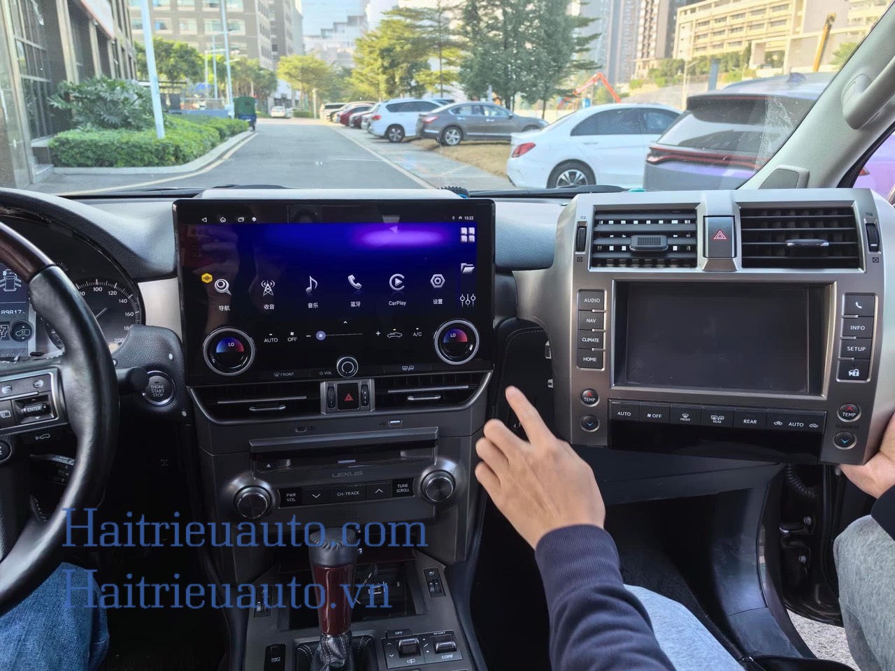 Màn hình android xe Lexus GX460 2013 7 Image