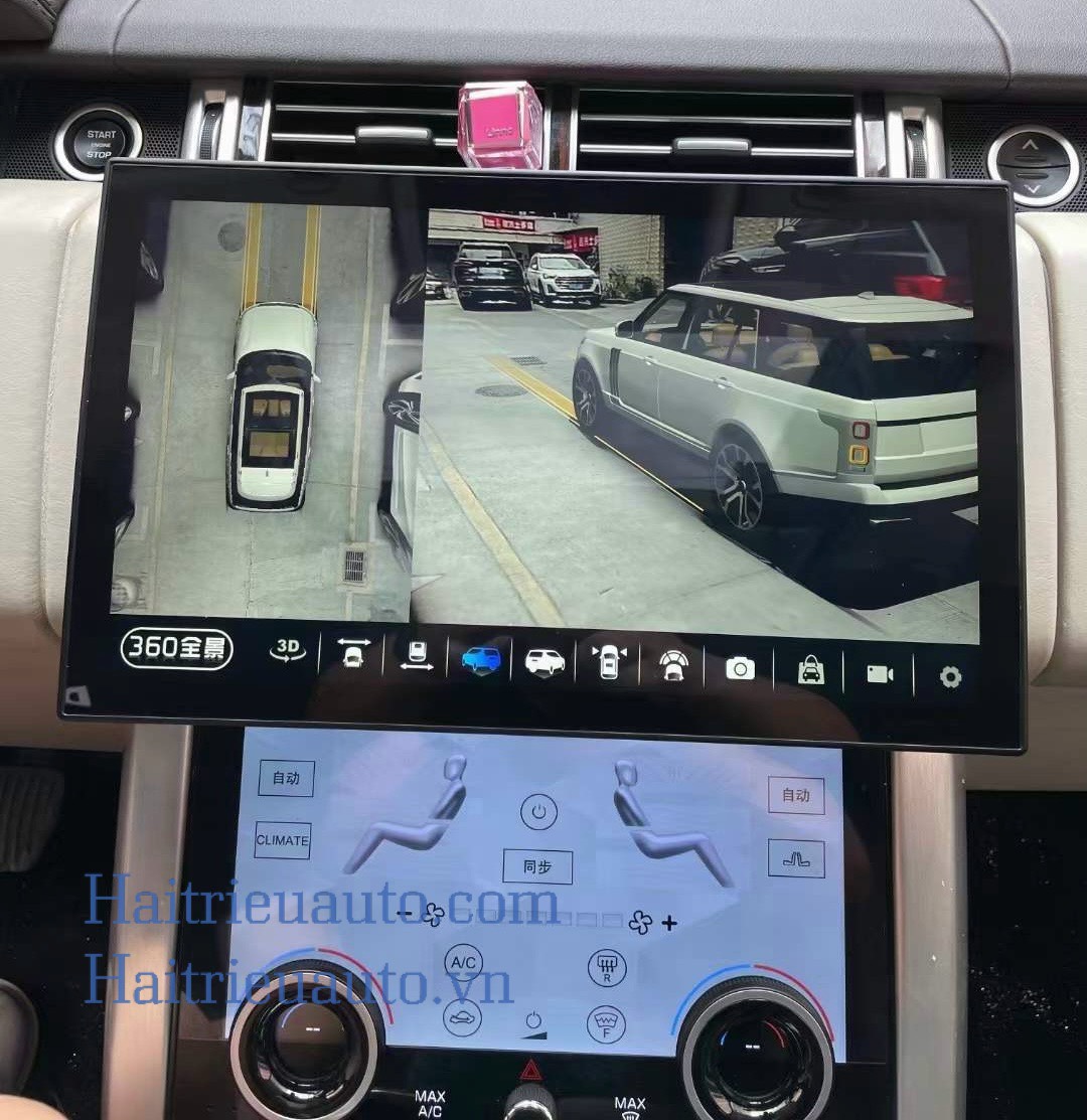 Màn hình android xe Range Rover Soprt 360 13in 2 Image