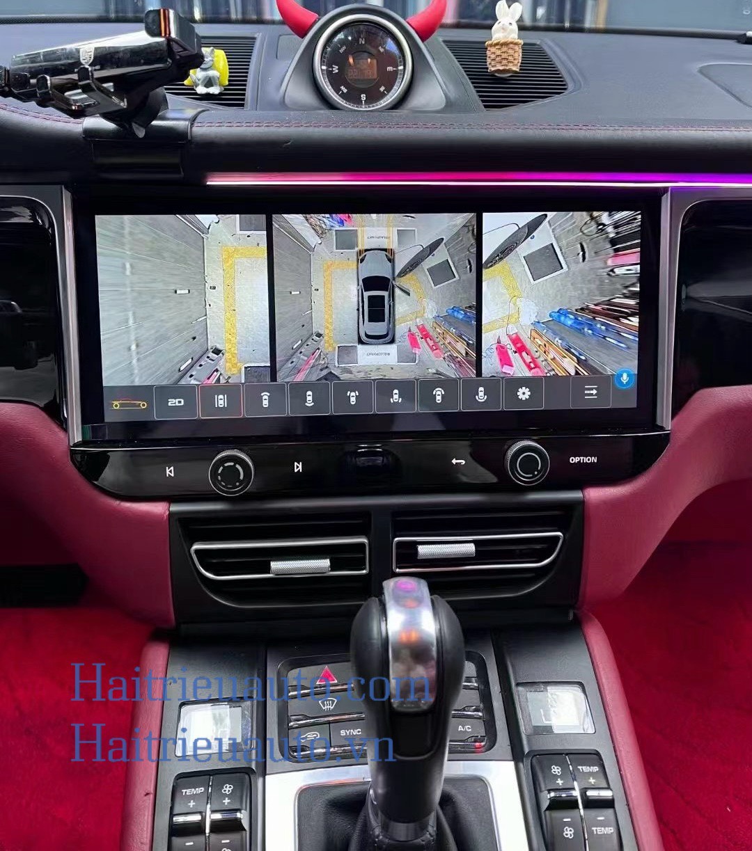 Màn hình android 360 xe porsche Macan 2 Image