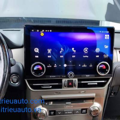 Màn hình android tesla Omas xe Lexus LX570