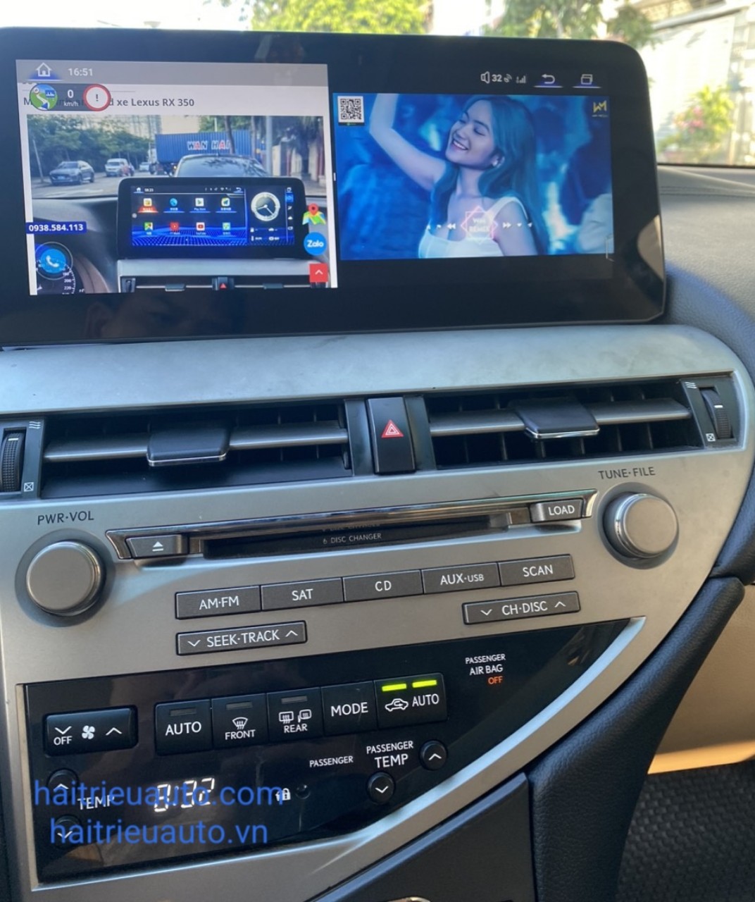 Màn hình android xe Lexus RX 350 5 Image