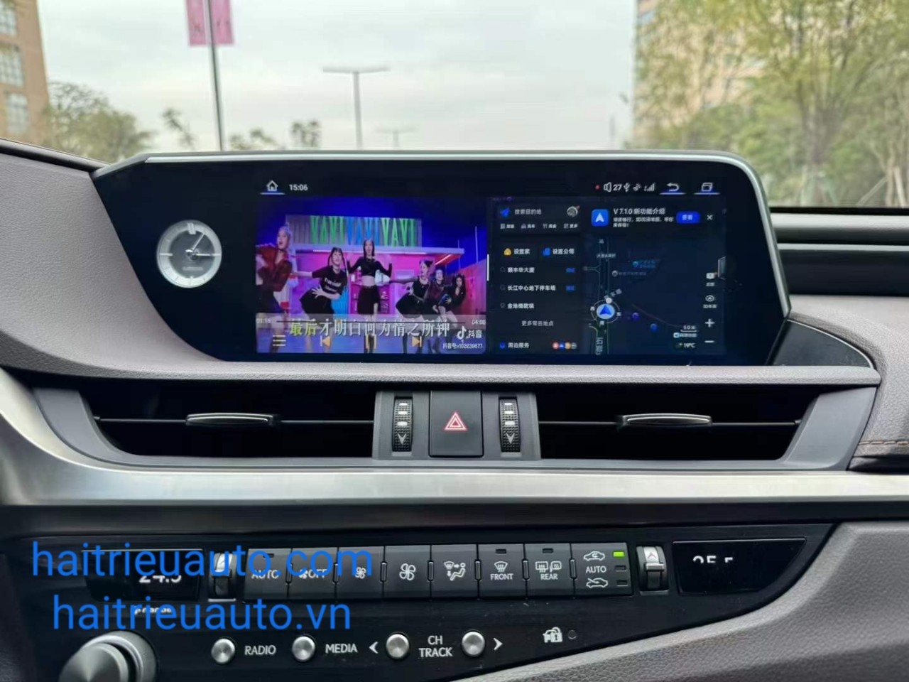 Màn hình android Omas xe lexus ES 2017-2020 2 Image