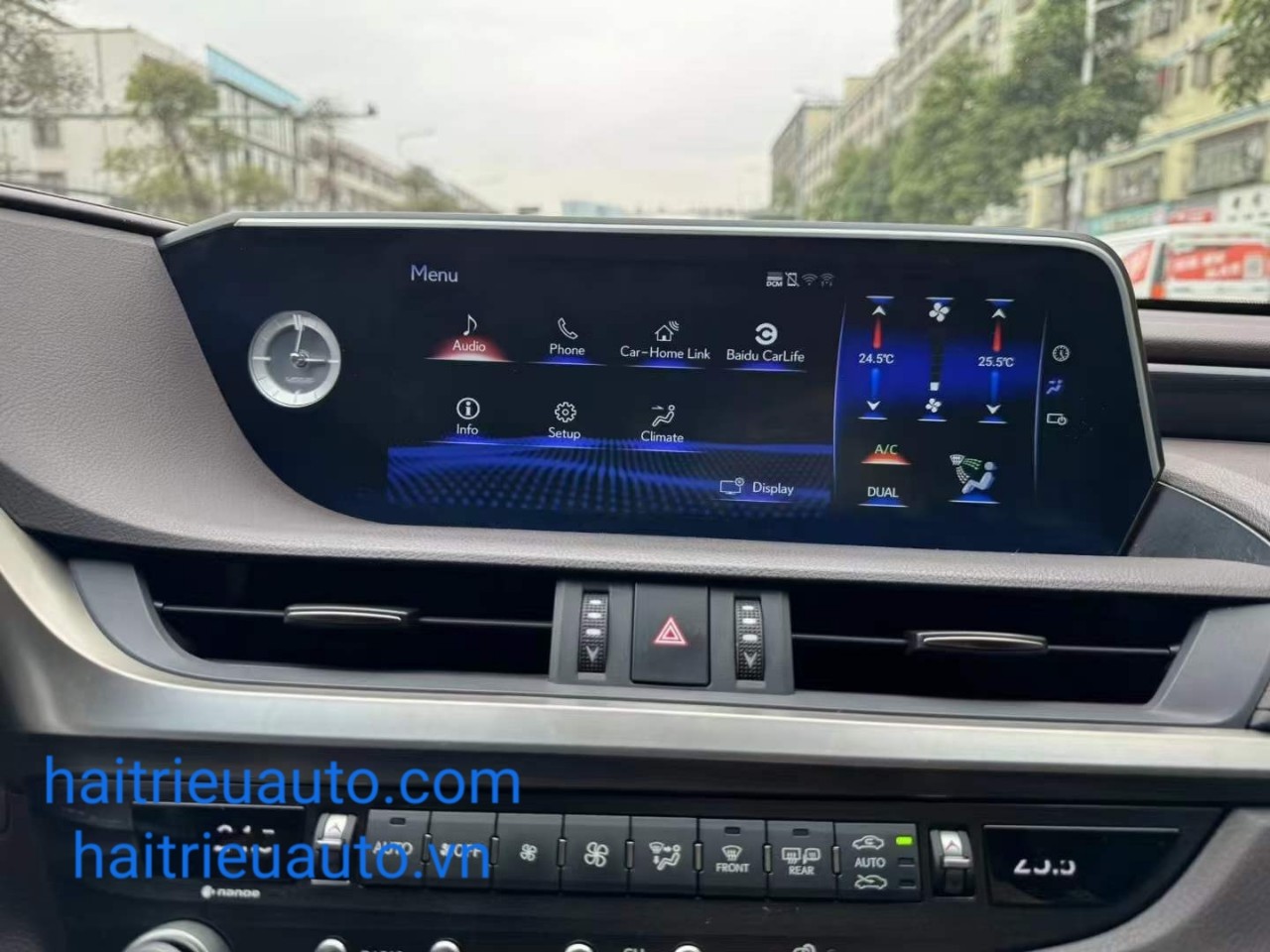 Màn hình android Omas xe lexus ES 2017-2020 4 Image