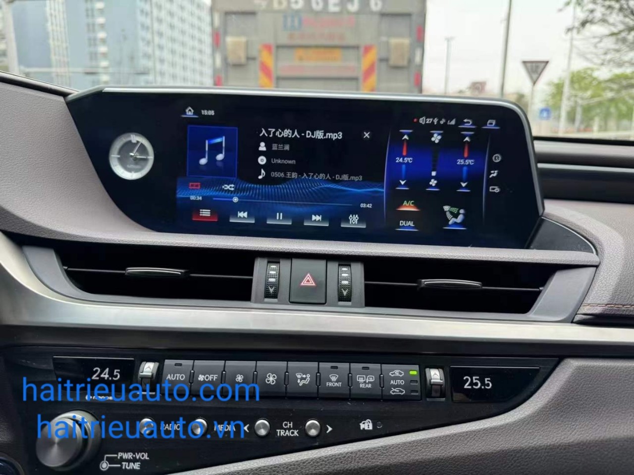 Màn hình android Omas xe lexus ES 2017-2020 5 Image