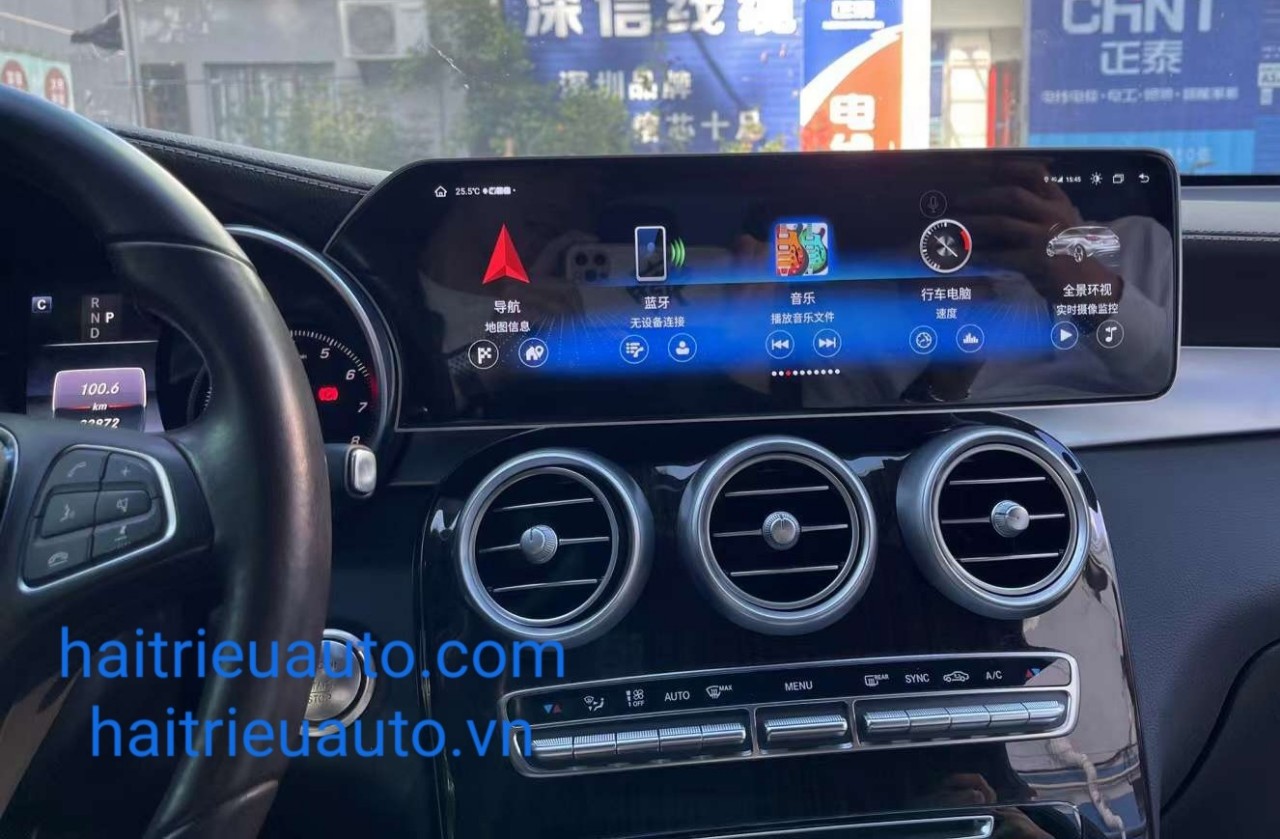 Màn hình ãndroid 14.9in xe mercedes 2 Image