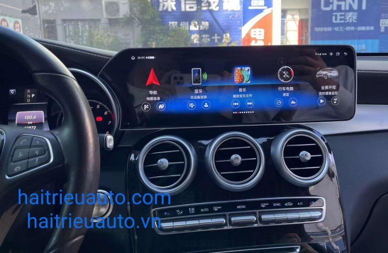 Màn hình ãndroid 14.9in xe mercedes 3 Image