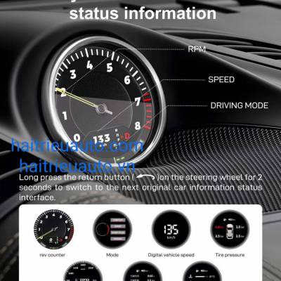 Nâng cấp android xe Porsche Cayenne