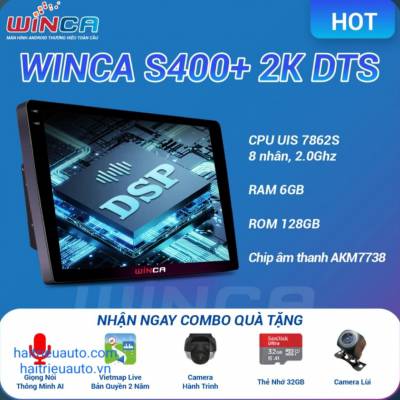 Màn hình android winca S300+ 2k DTS