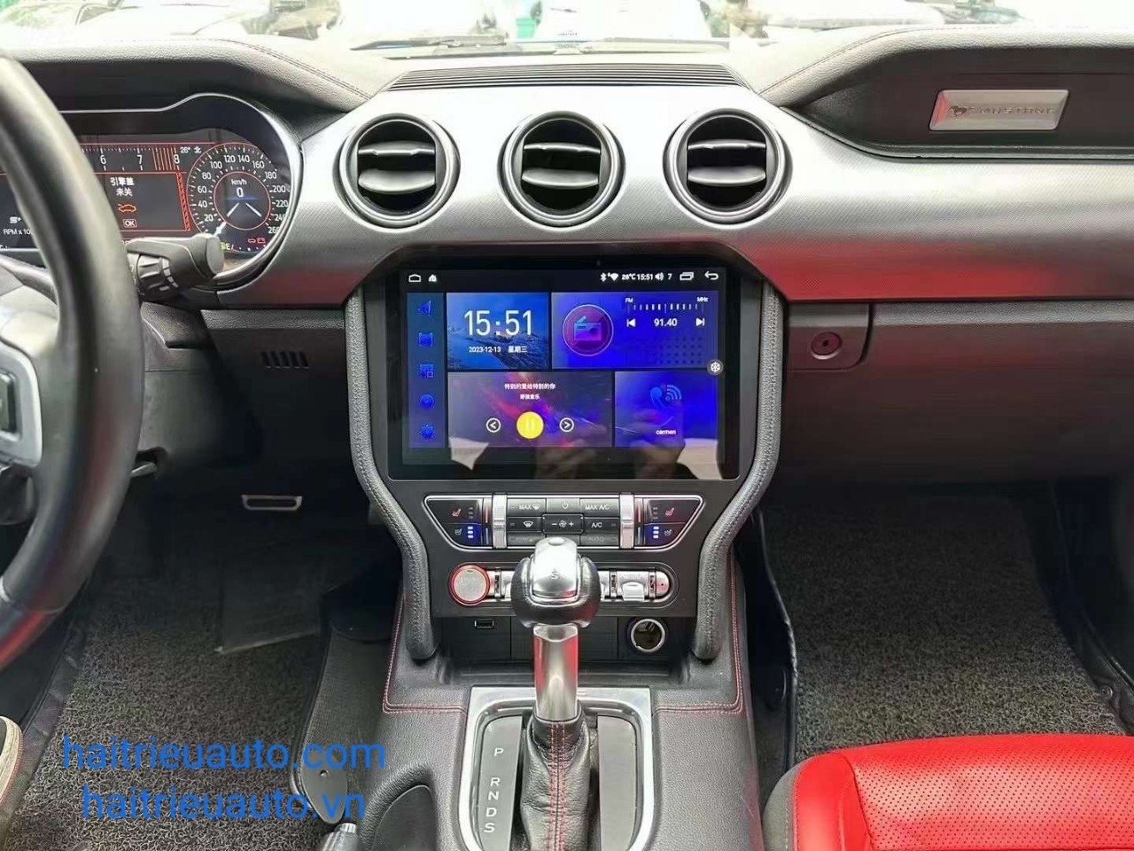 Màn hình android xe ford Musang 2 Image
