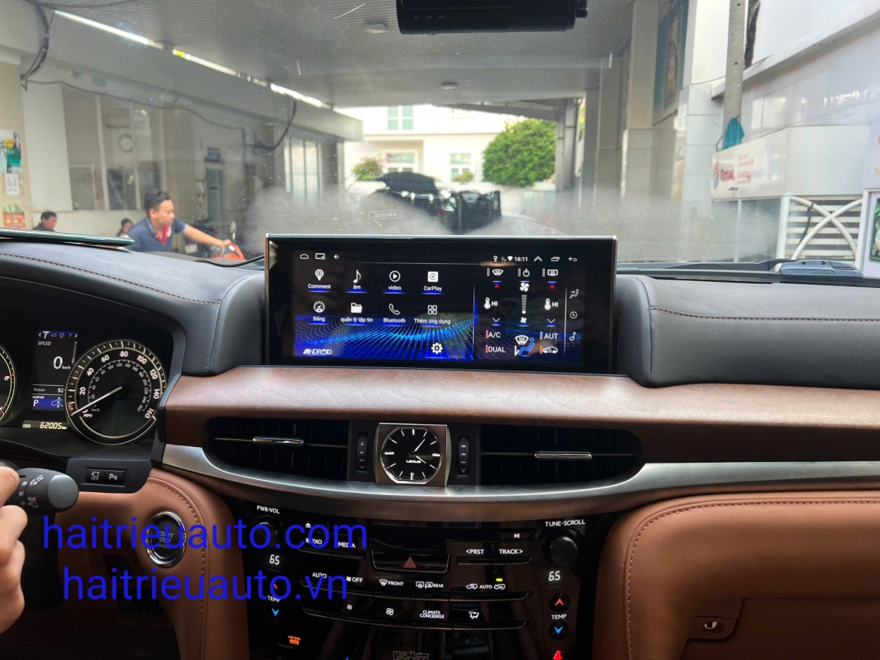 Màn hình android Lexus LX570 2018 4 Image