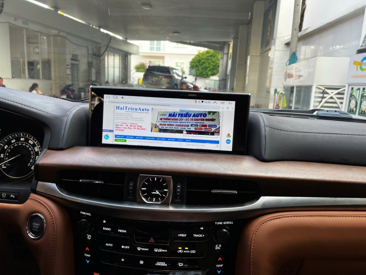 Màn hình android Lexus LX570 2018 3 Image