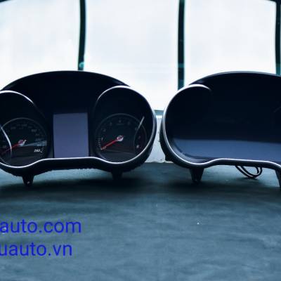 Nâng cấp đồng hồ điện tử xe Mercedes GLC