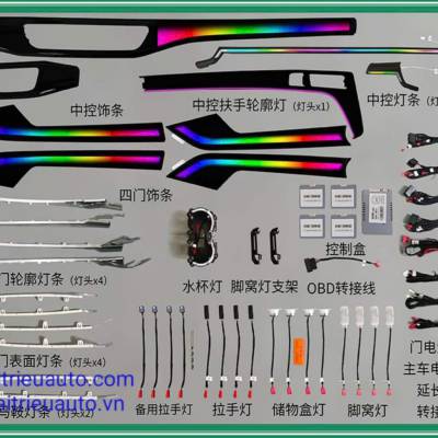 Led nội thất xe Porsche Cayenne