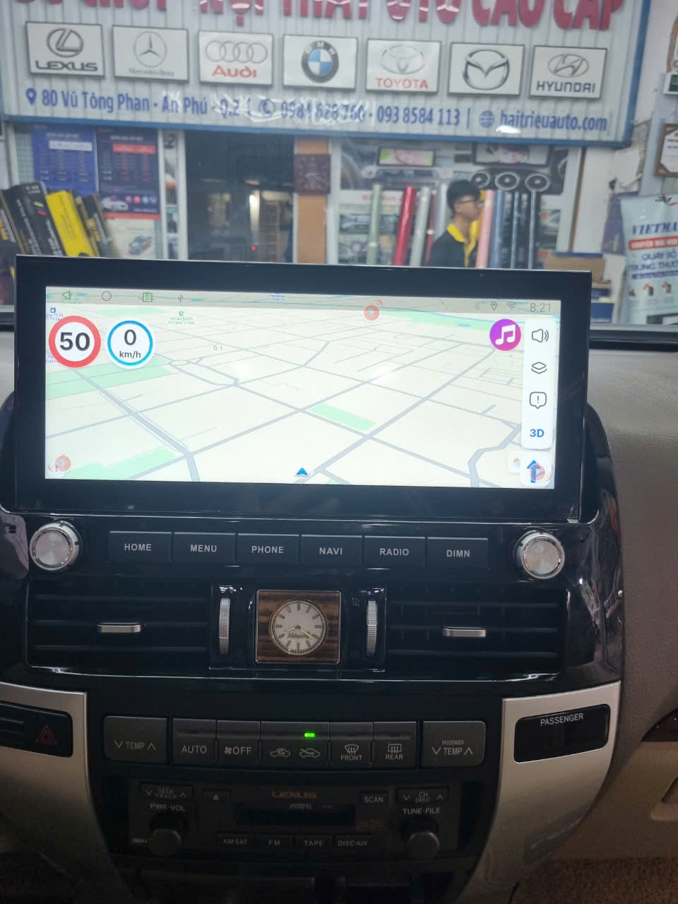 Màn hình android 12in xe Lexus GX470 6 Image