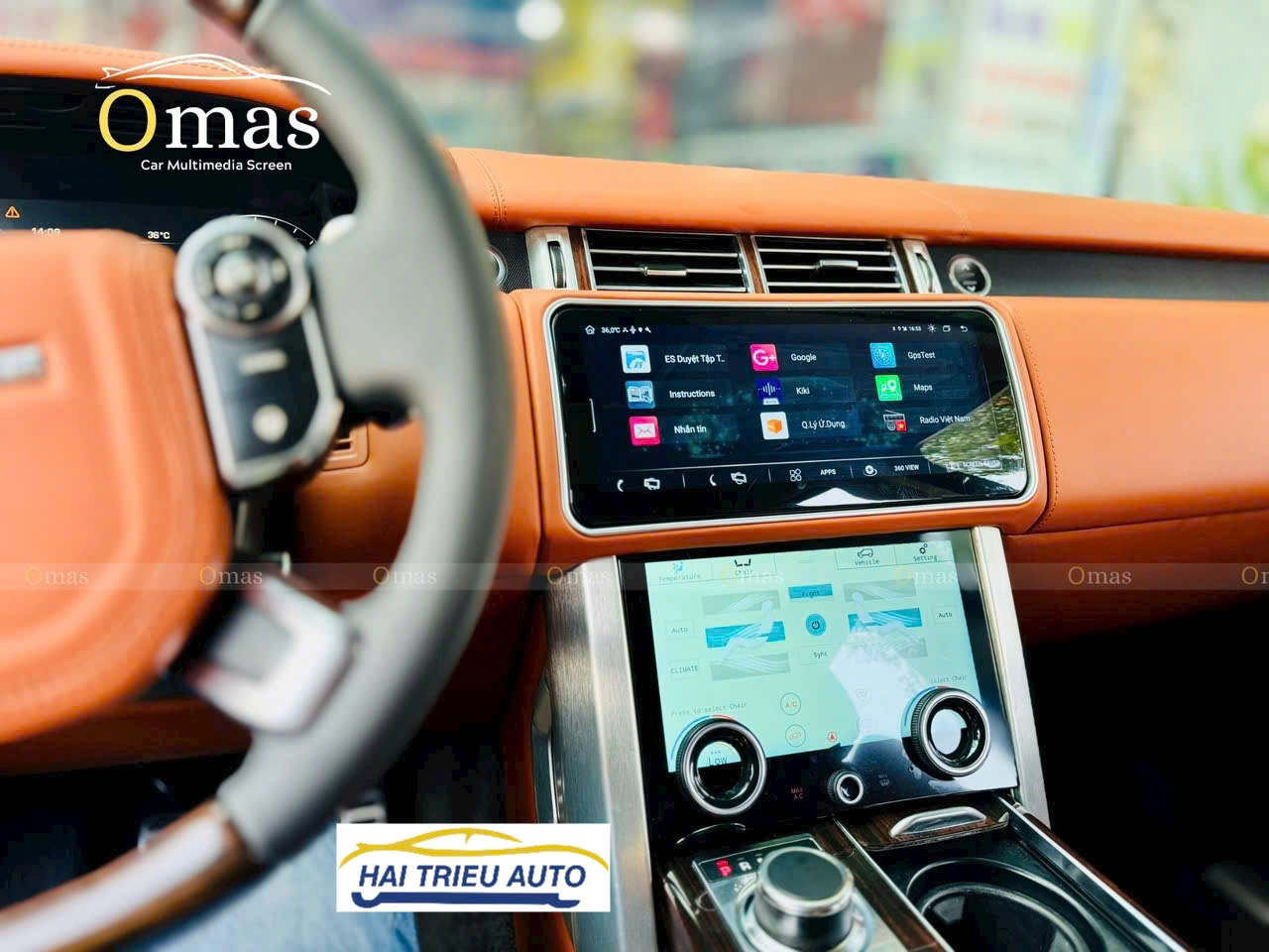 Màn hình android xe Range Rover Soprt 5 Image