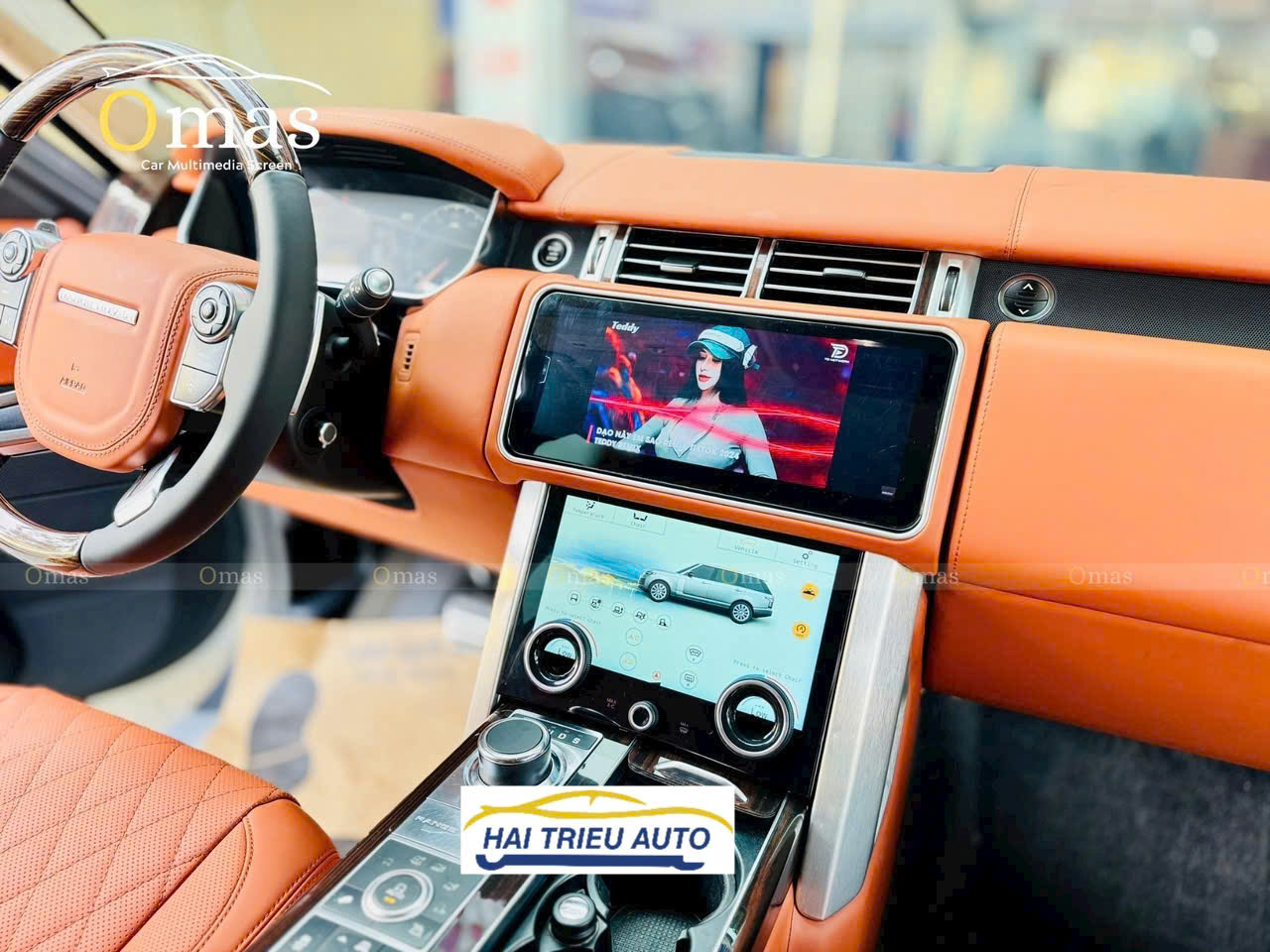 Màn hình android xe Range Rover Soprt 6 Image