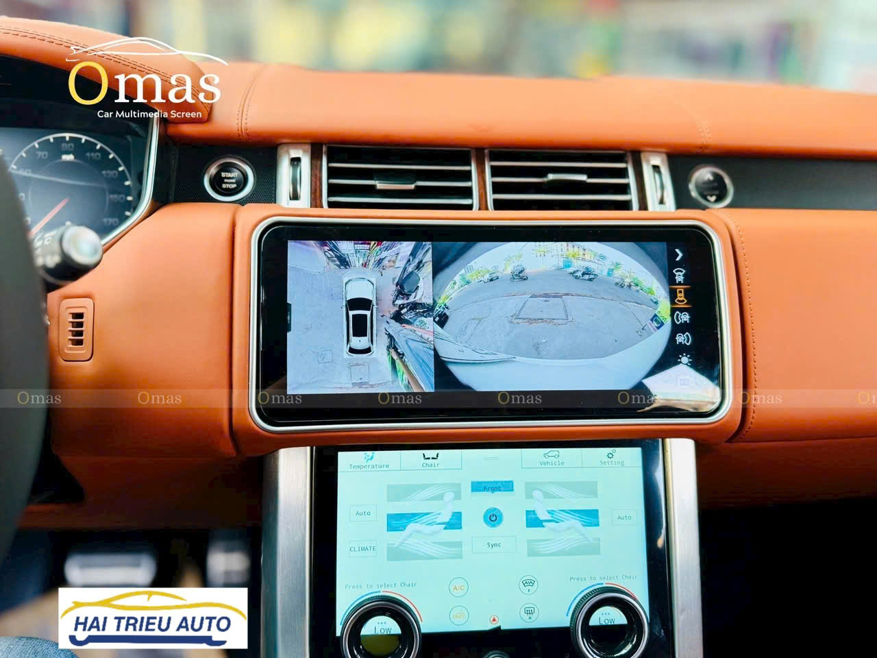 Màn hình android xe Range Rover Soprt 7 Image