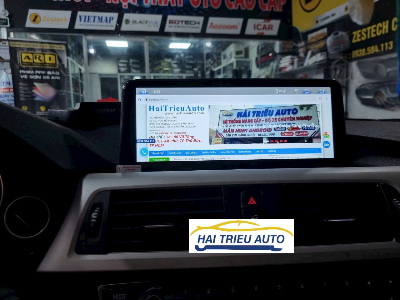 MÀN HÌNH ANDROID OMAS 360 XE BMW 320 4 Image