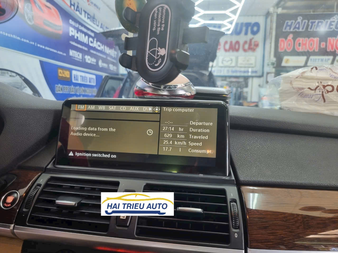 Màn hình android có camera 360 xe BMW X6 5 Image